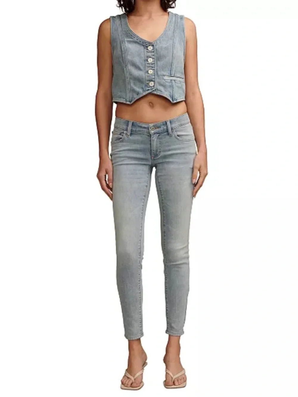 Lucky Brand Skinny‎ Lizzie Stretch Low Rise Jeans Only Worn Once
